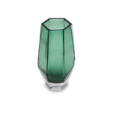 Wiley Vase Small - Green Glass