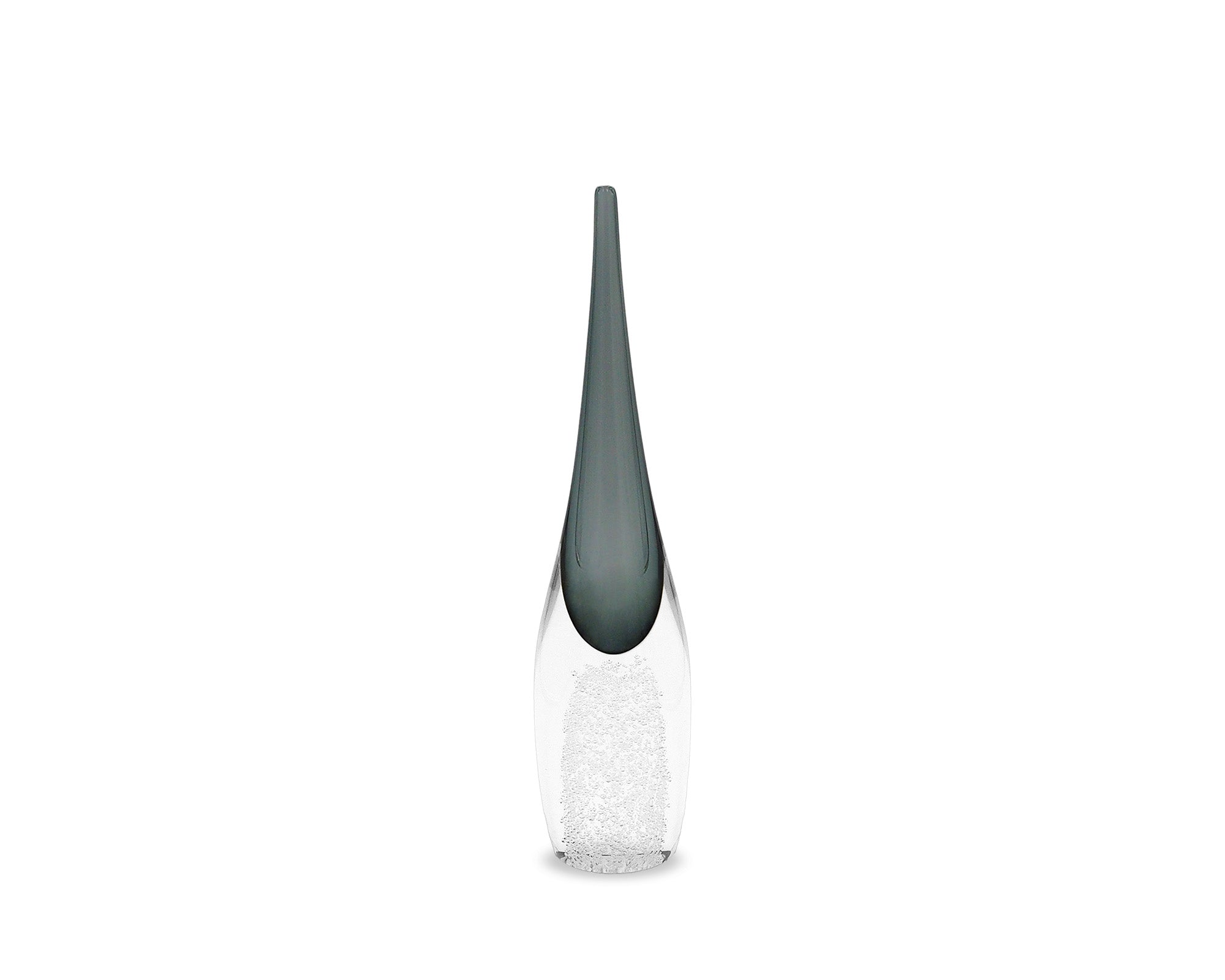 Liang & Eimil Ellis Crystal Vase in Grey - Small
