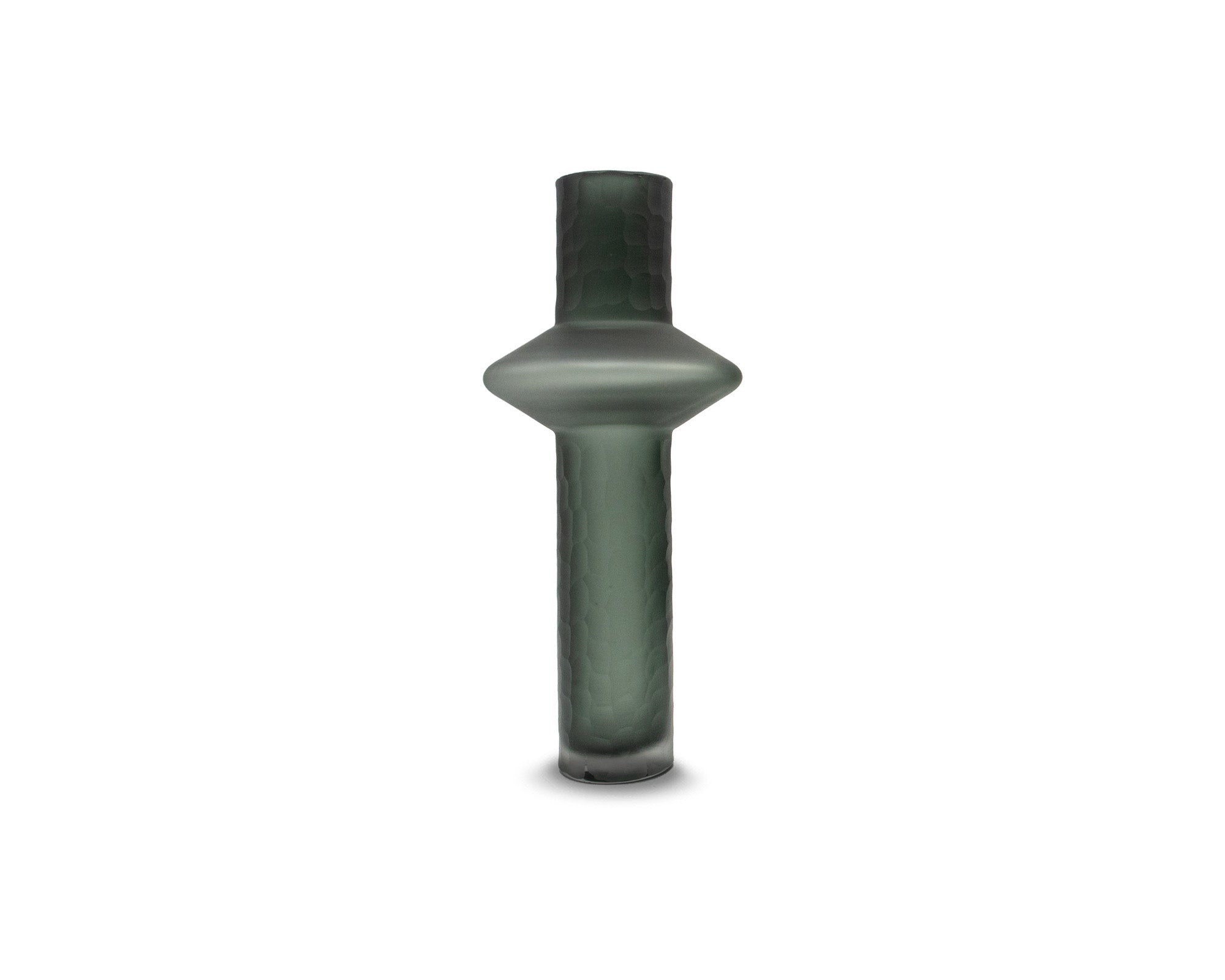 Rei Vase - Smoke Grey Glass