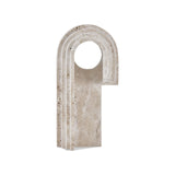 Toccino Large Sculpture  -  Beige Travertine