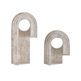 Toccino Small Sculpture  -  Beige Travertine
