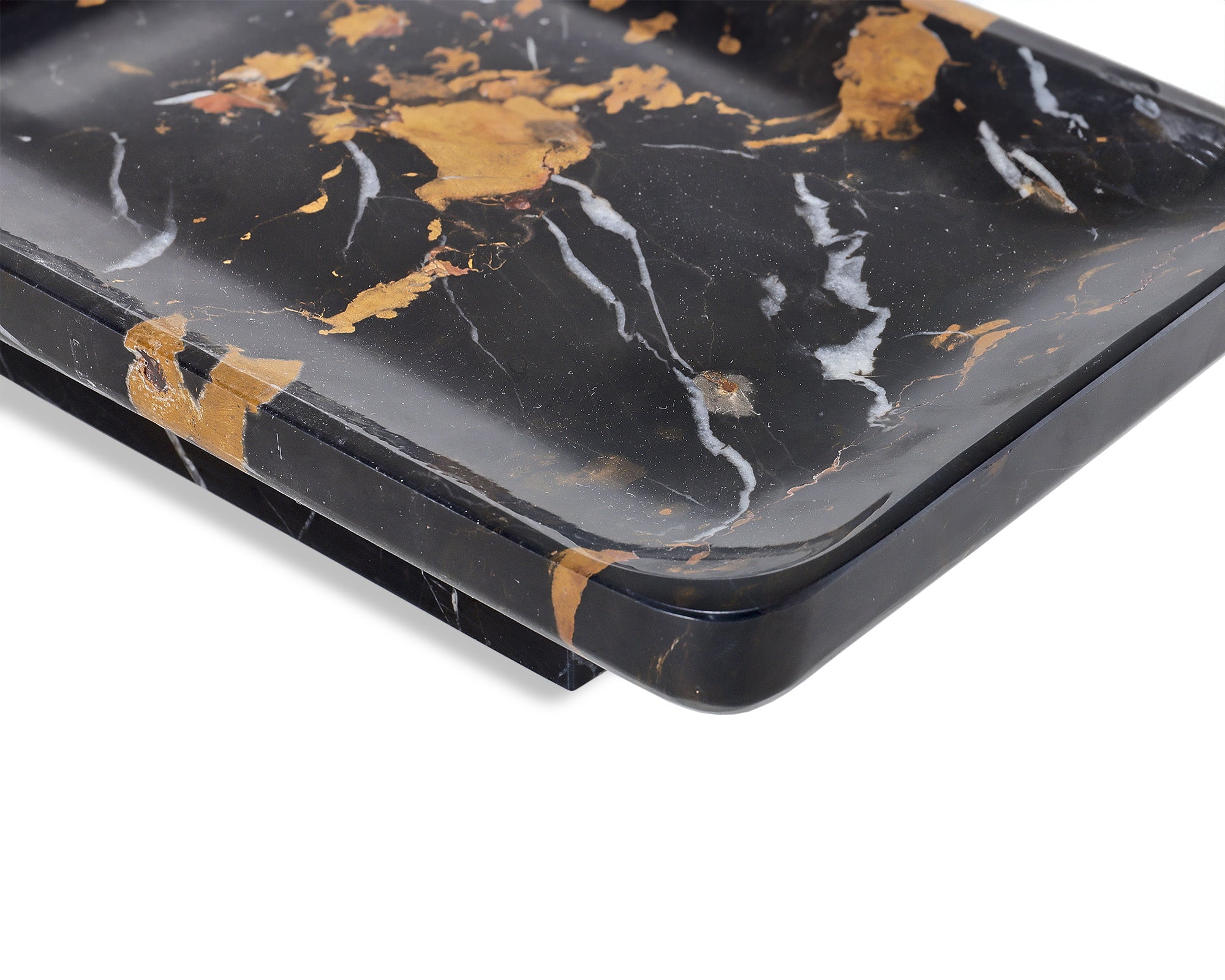 Horus Tray  -  Black Marble