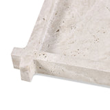 Roche Tray  -  Beige Travertine