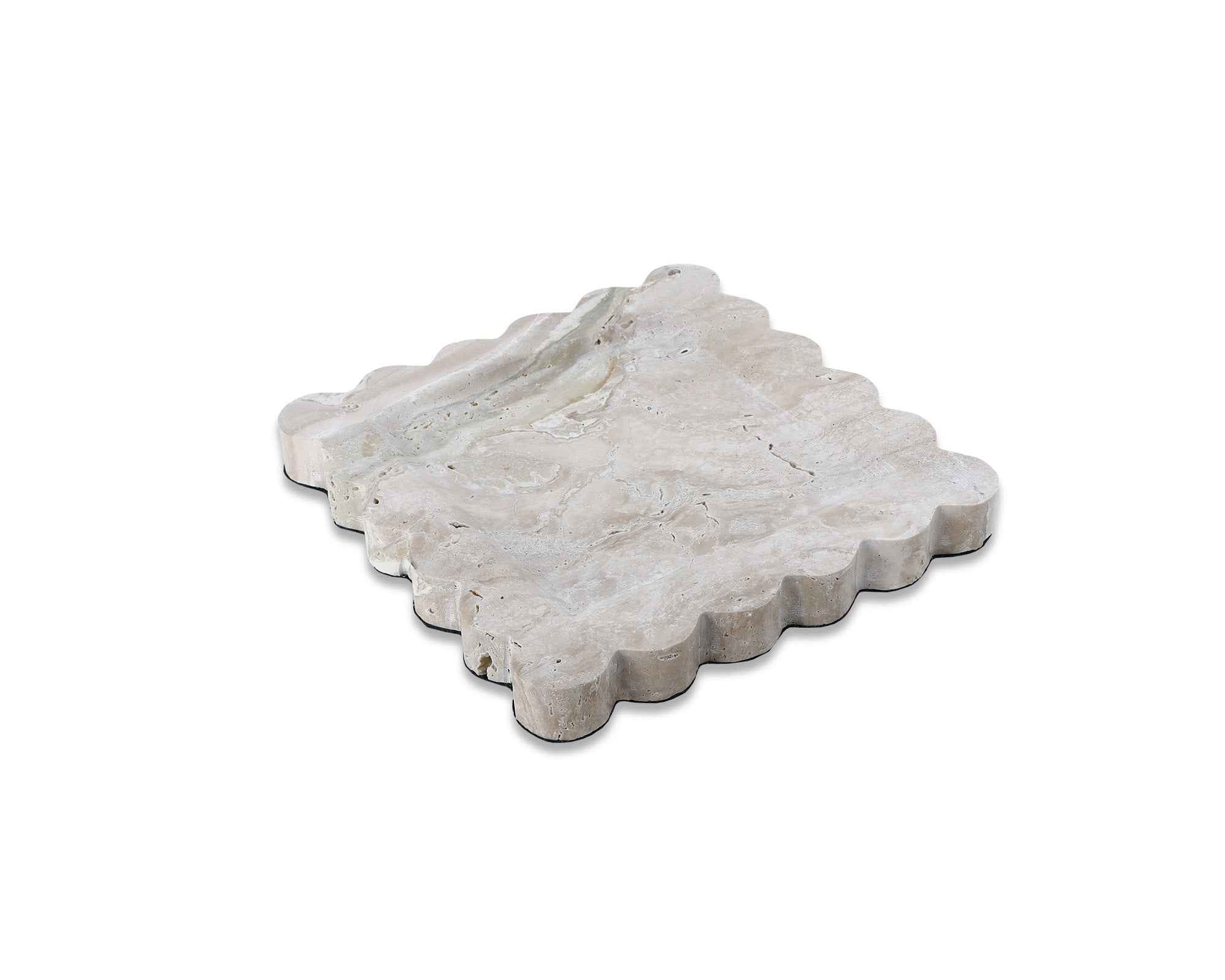 Aurelia Tray - Beige Travertine