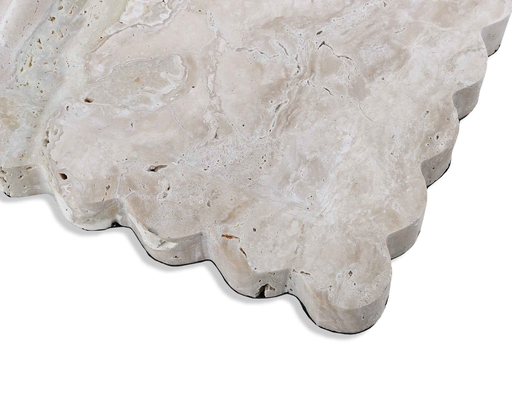 Aurelia Tray - Beige Travertine