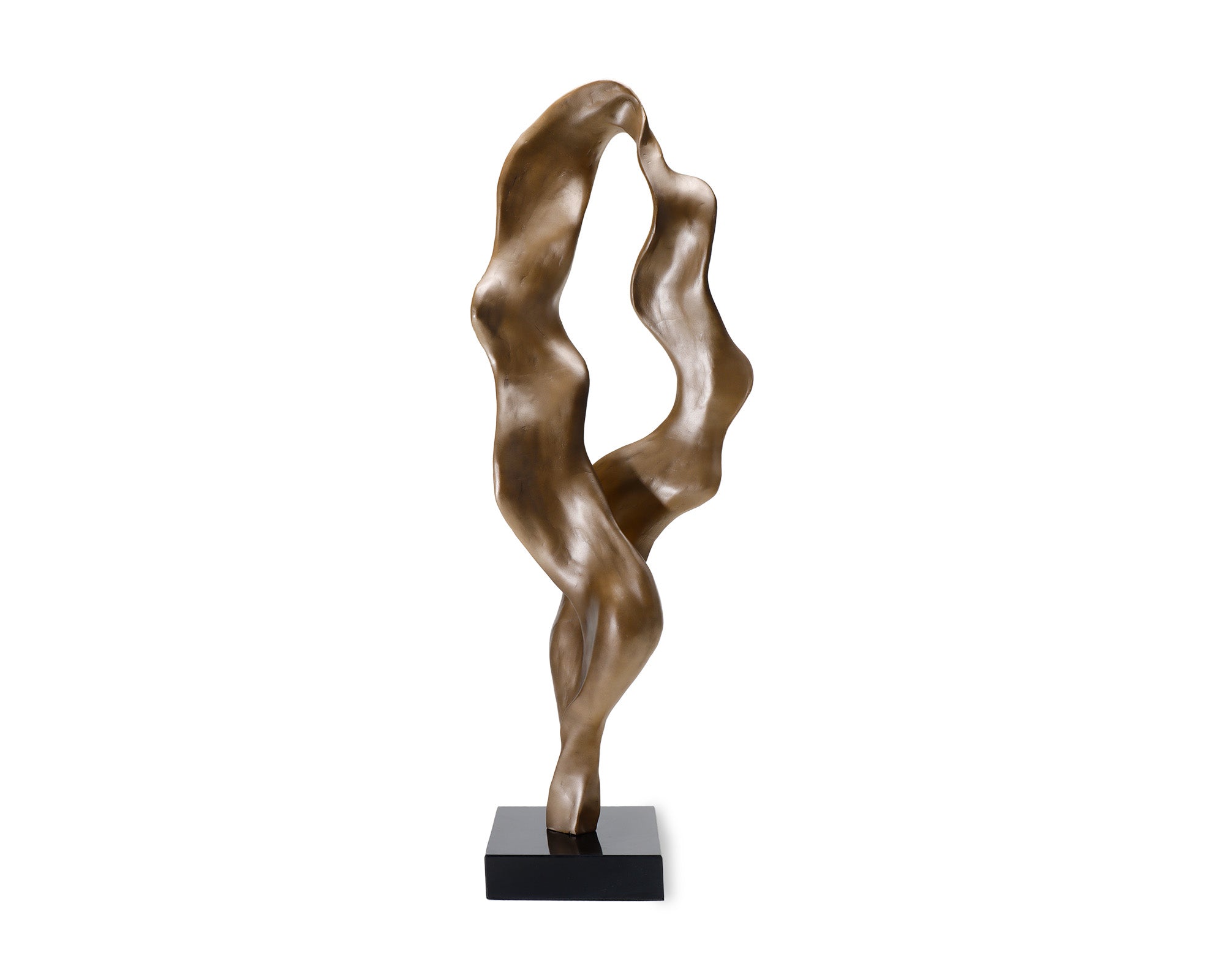 Liang & Eimil Petra Sculpture in Bronze and Black