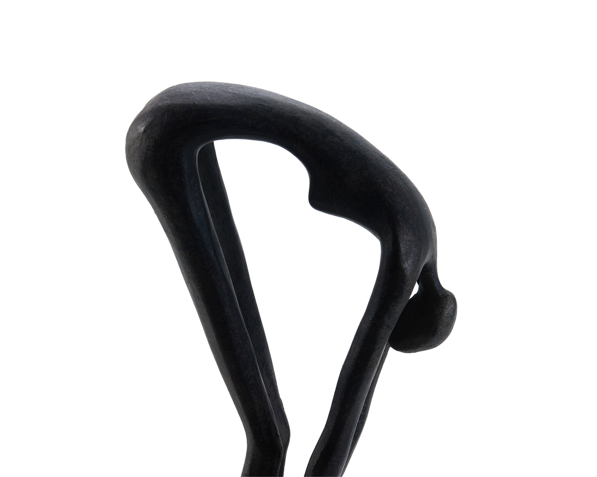 Mauro Sculpture  - Black Alloy and Marble