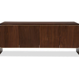 Walter Sideboard  -  Natural Walnut & Brass