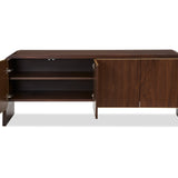 Walter Sideboard  -  Natural Walnut & Brass