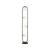 Luca Black Floor Lamp - Matt Black