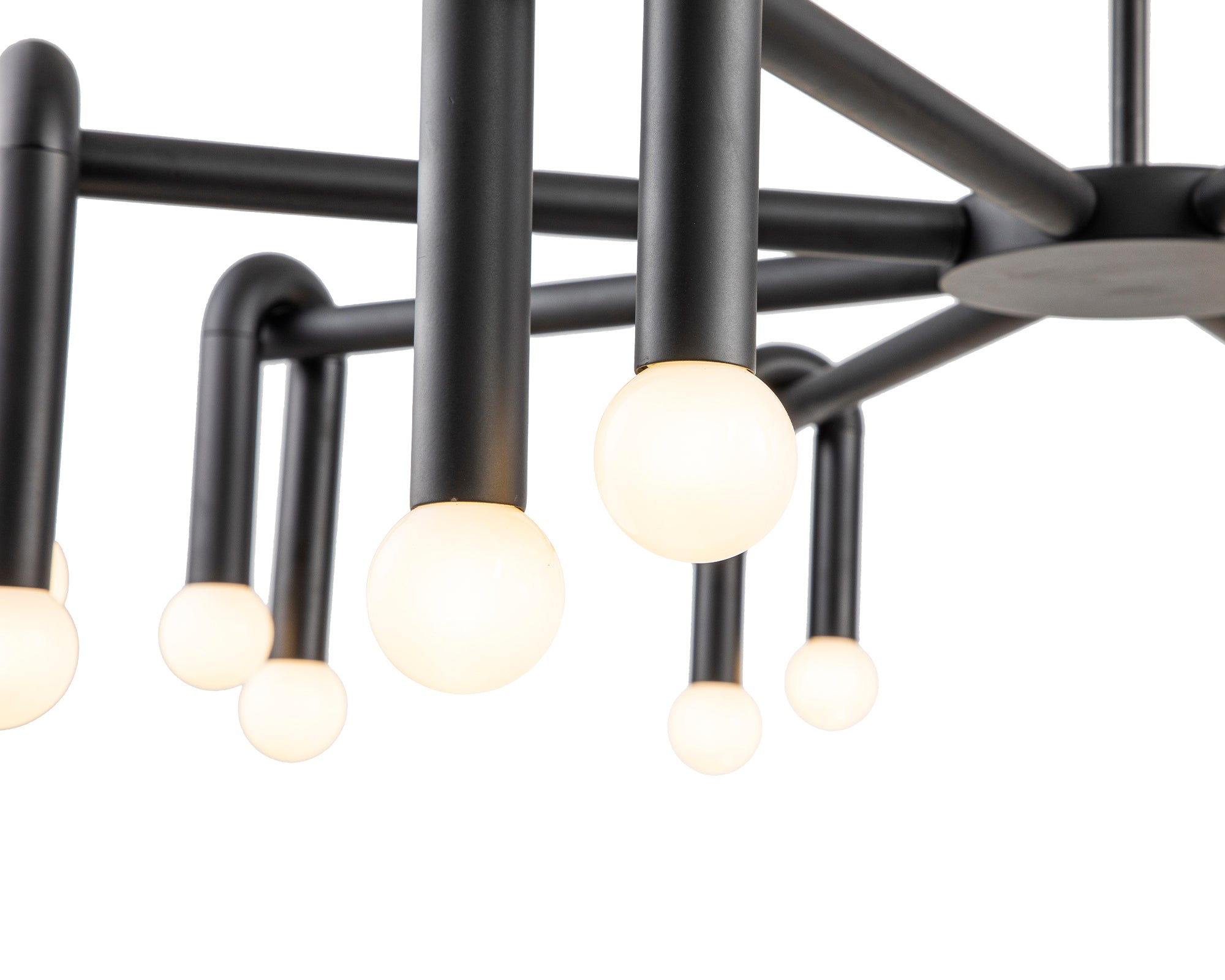 Melt 2 Pendant Lamp  -  Matt Black
