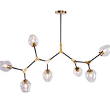 Orbital Pendant Lamp - Clear Glass, Bronze and Black Finish