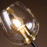 Orbital Pendant Lamp - Clear Glass, Bronze and Black Finish