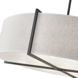 Liang & Eimil Sanderson Pendant Lamp with Matt Black Steel Frame - Large
