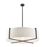 Liang & Eimil Sanderson Pendant Lamp with Matt Black Steel Frame - Large