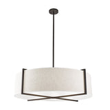 Liang & Eimil Sanderson Pendant Lamp with Matt Black Steel Frame - Large