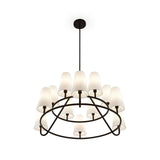 Gildan Chandelier  -  White & Black