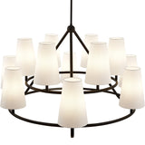 Gildan Chandelier  -  White & Black