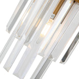 Regency Wall Lamp  - Brushed brass and Clear glass