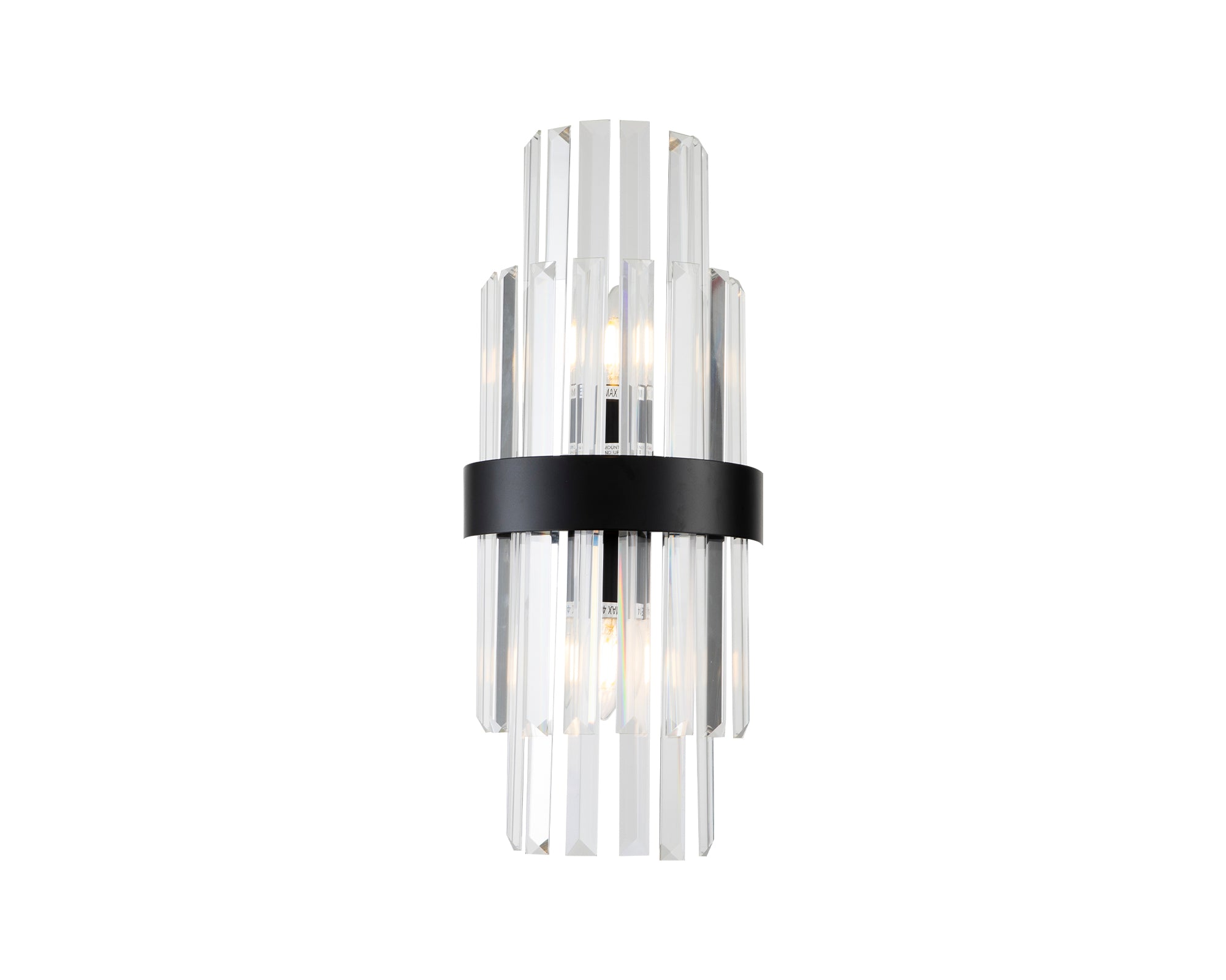 Liang & Eimil Regency Wall Lamp - Matte Black Finish