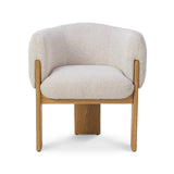 Lucca Dining Chair  -  Bilma Sand & Dry Honey Oak