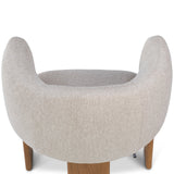 Lucca Dining Chair  -  Bilma Sand & Dry Honey Oak