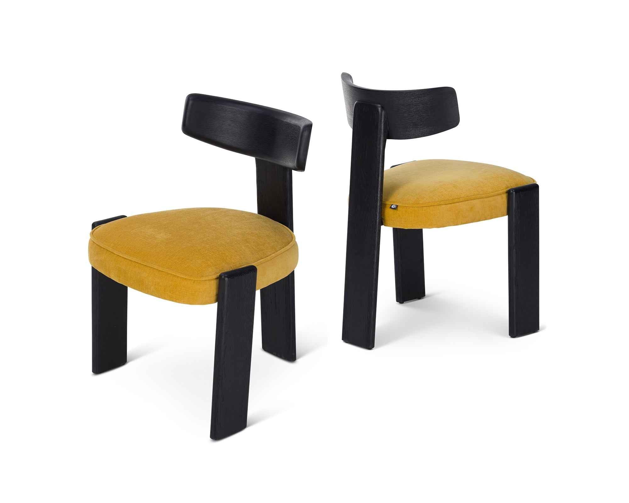 Albi Dining Chair (set of 2) - Morgan Ochre