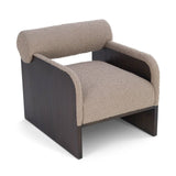 Liang & Eimil Elis Occasional Chair – Beverly Bouclé Espresso Grey