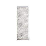 Long Pedestal  -  Grey Faux Marble