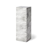Long Pedestal  -  Grey Faux Marble