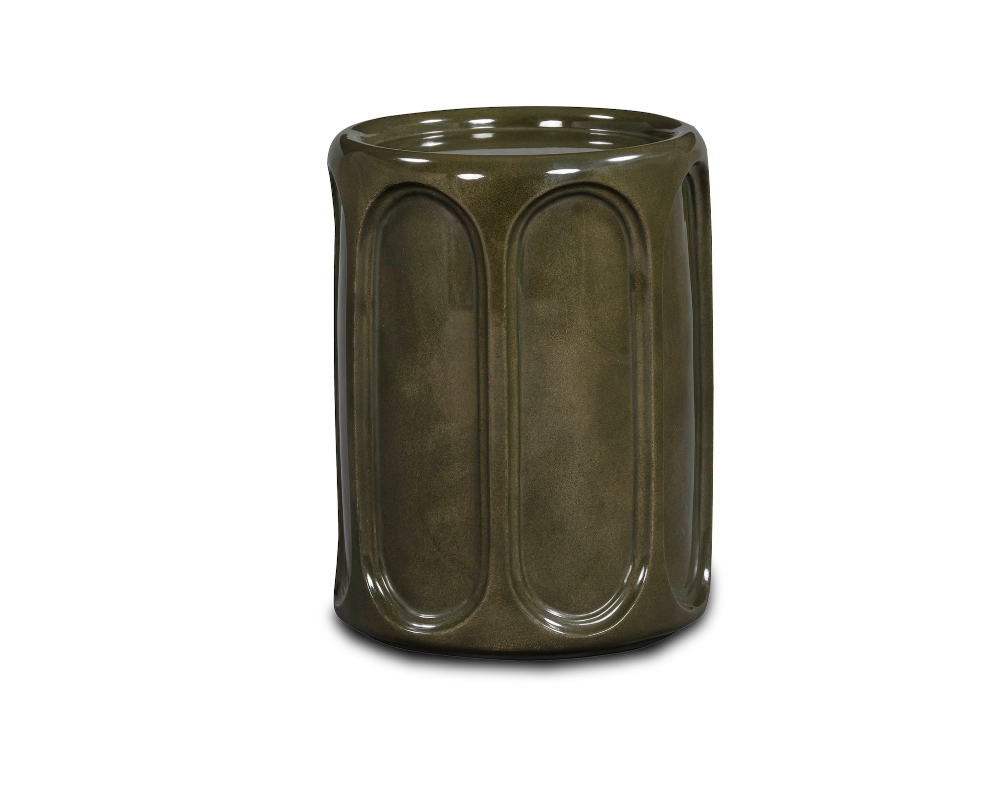 Liang & Eimil Oka Side Table – Olive Glazed