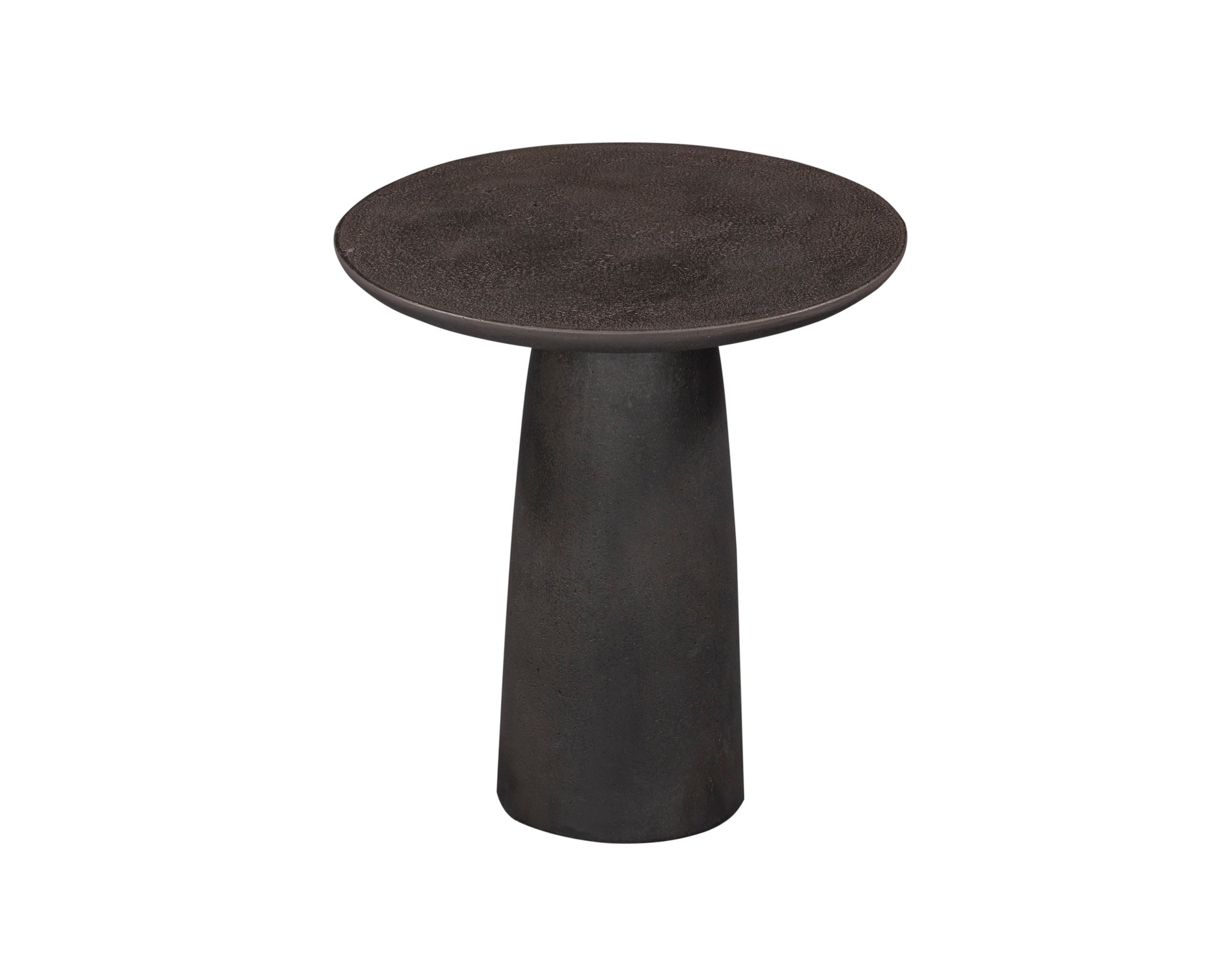 Liang & Eimil Porter Side Table – Charcoal Pitted