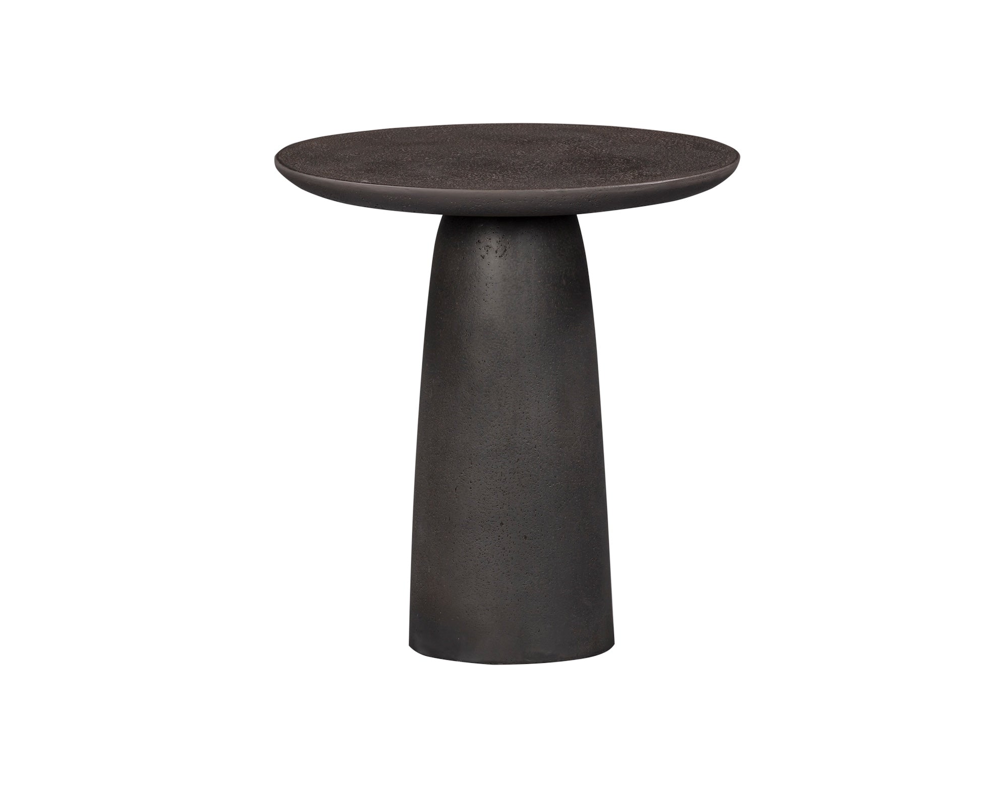 Liang & Eimil Porter Side Table – Charcoal Pitted