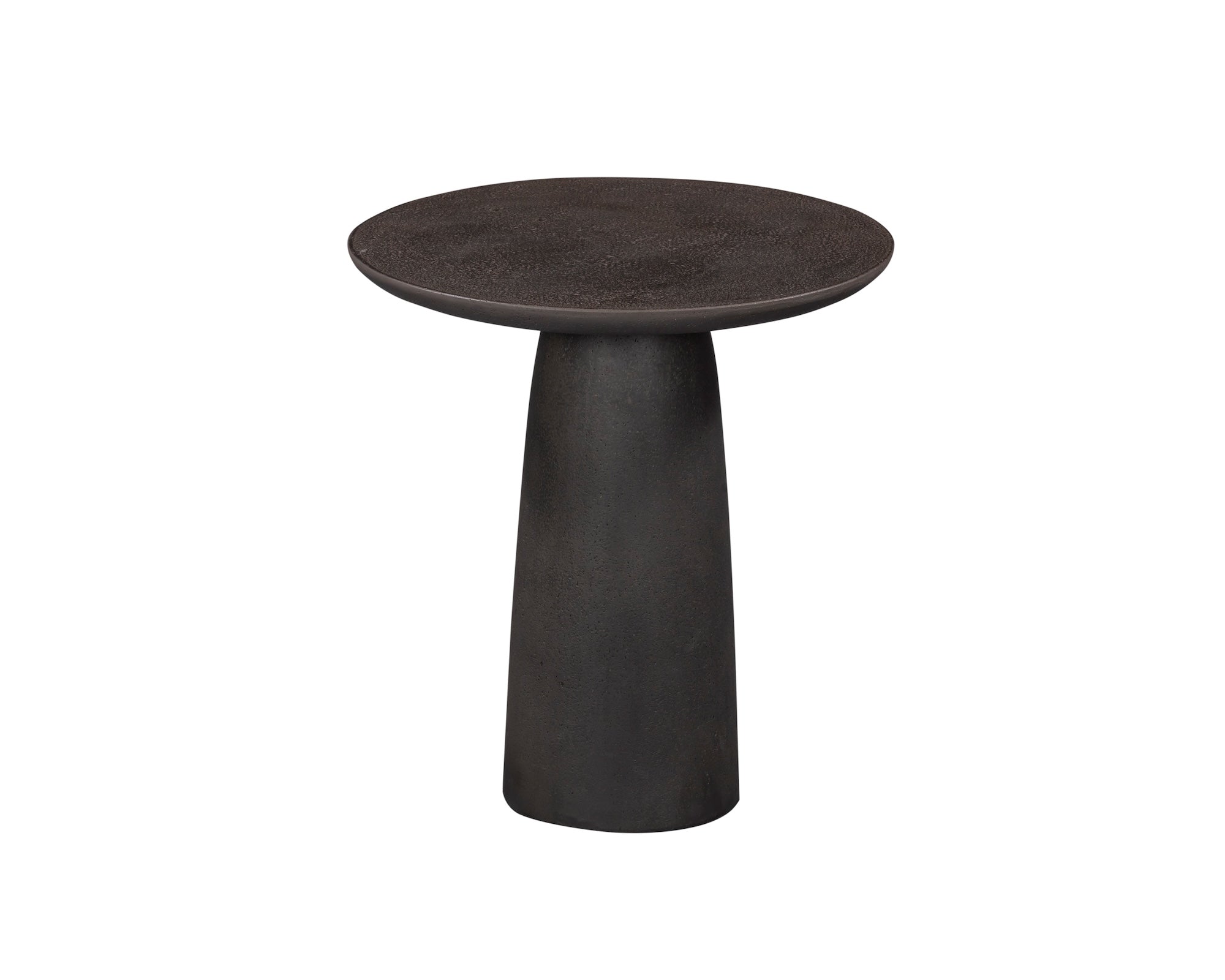 Liang & Eimil Porter Side Table – Charcoal Pitted
