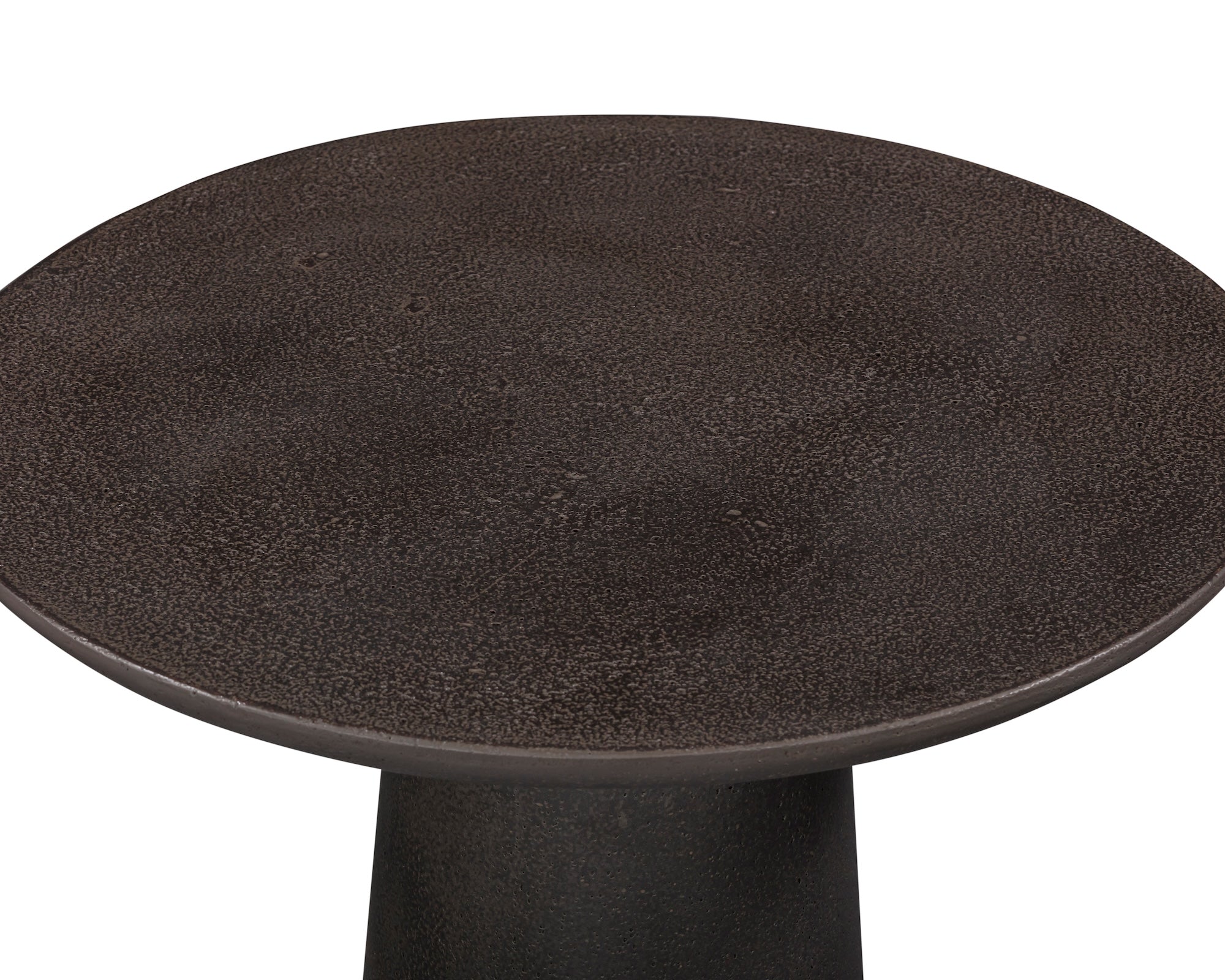 Liang & Eimil Porter Side Table – Charcoal Pitted