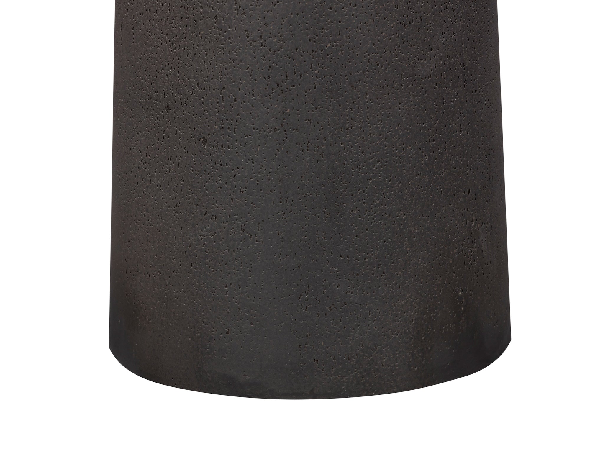 Liang & Eimil Porter Side Table – Charcoal Pitted
