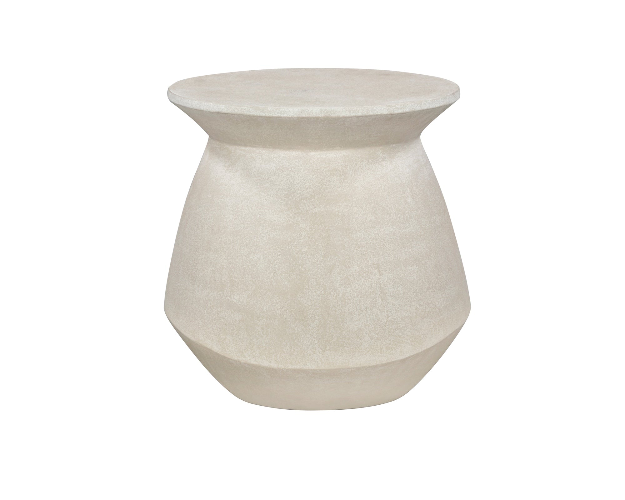 Liang & Eimil Poki Side Table – Ivory Stucco