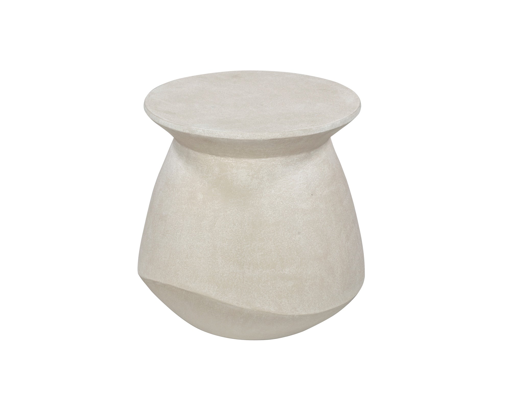 Liang & Eimil Poki Side Table – Ivory Stucco