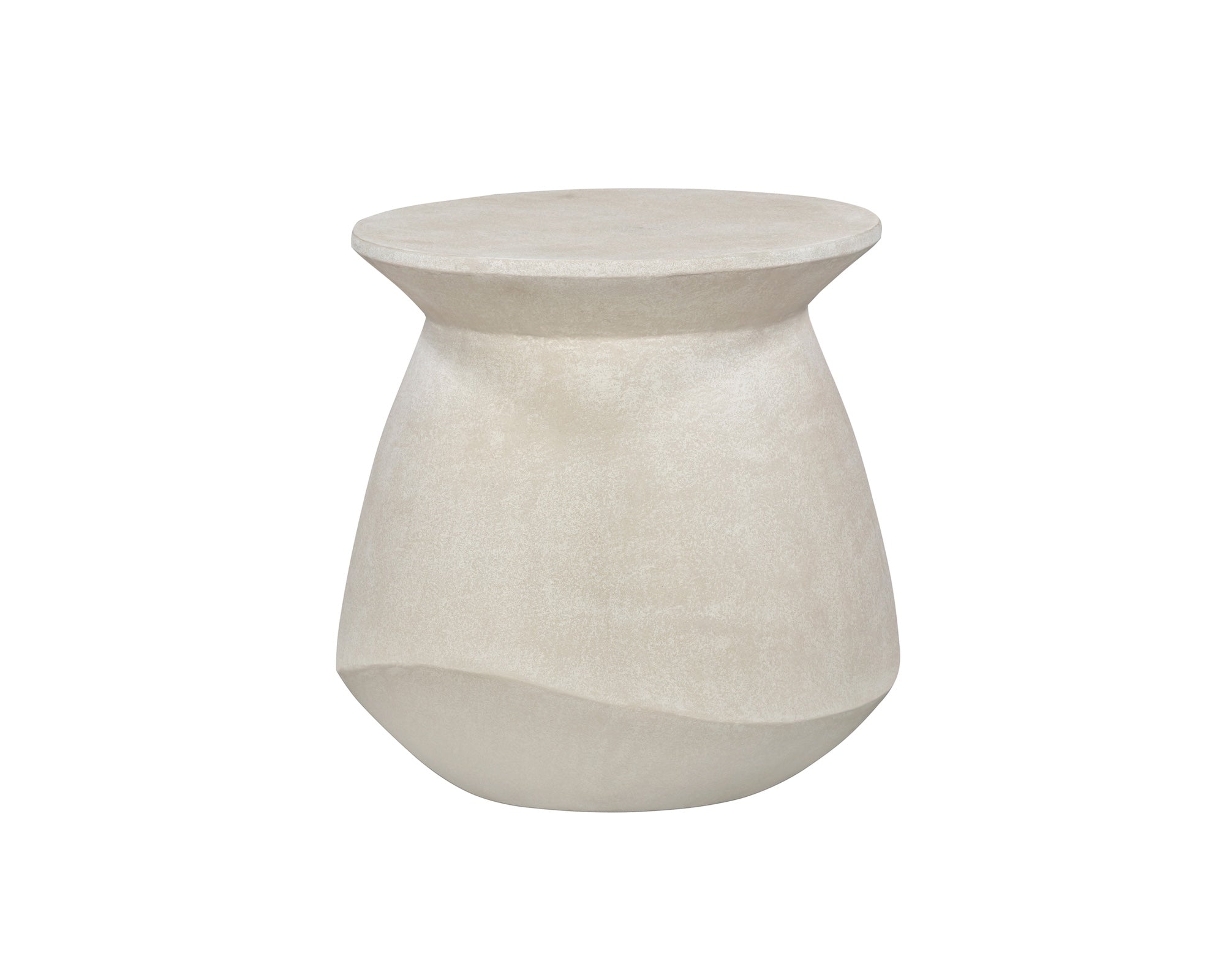 Liang & Eimil Poki Side Table – Ivory Stucco