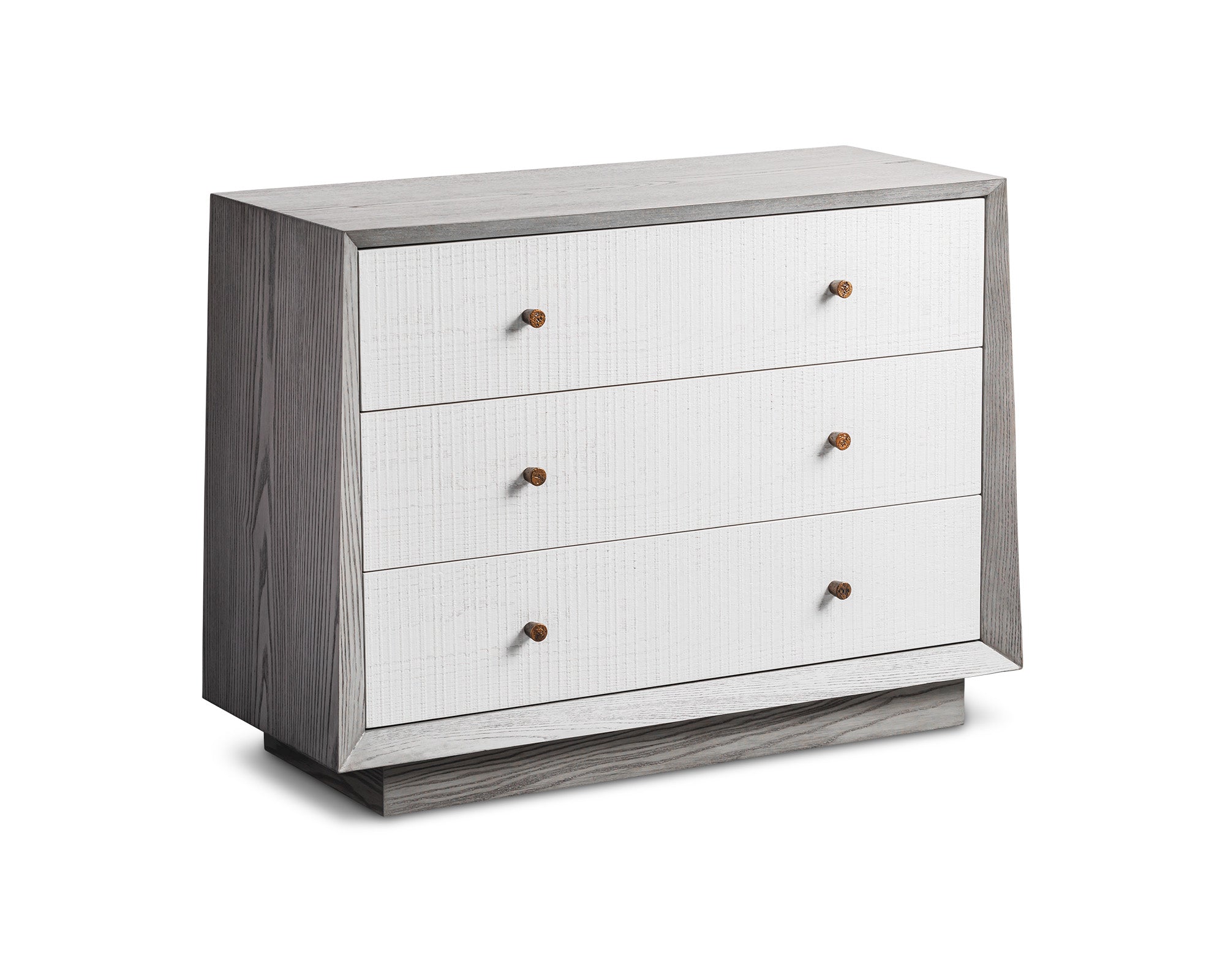 Liang & Eimil Otilia Chest of Drawers – Silver-Grey & White