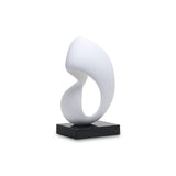 Lorenzo Abstract Sculpture  -  Black and White
