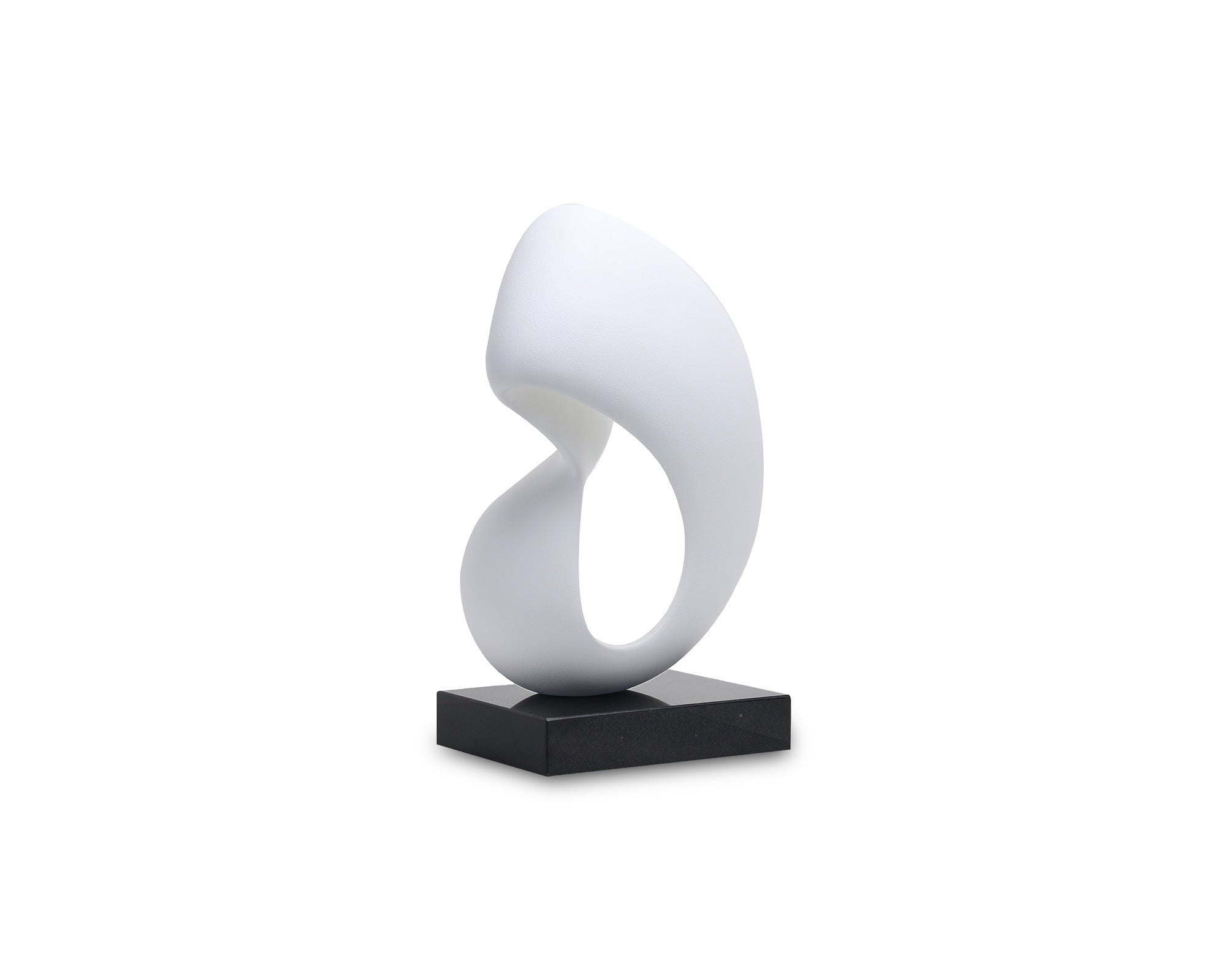 Lorenzo Abstract Sculpture  -  Black and White