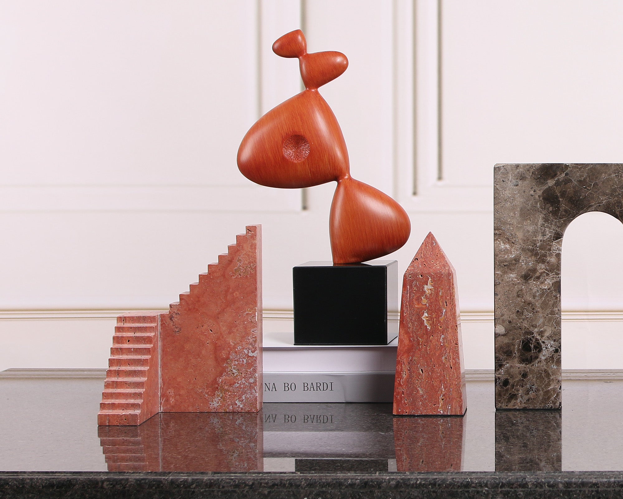 Liliana Sculpture  -  Red Ochre