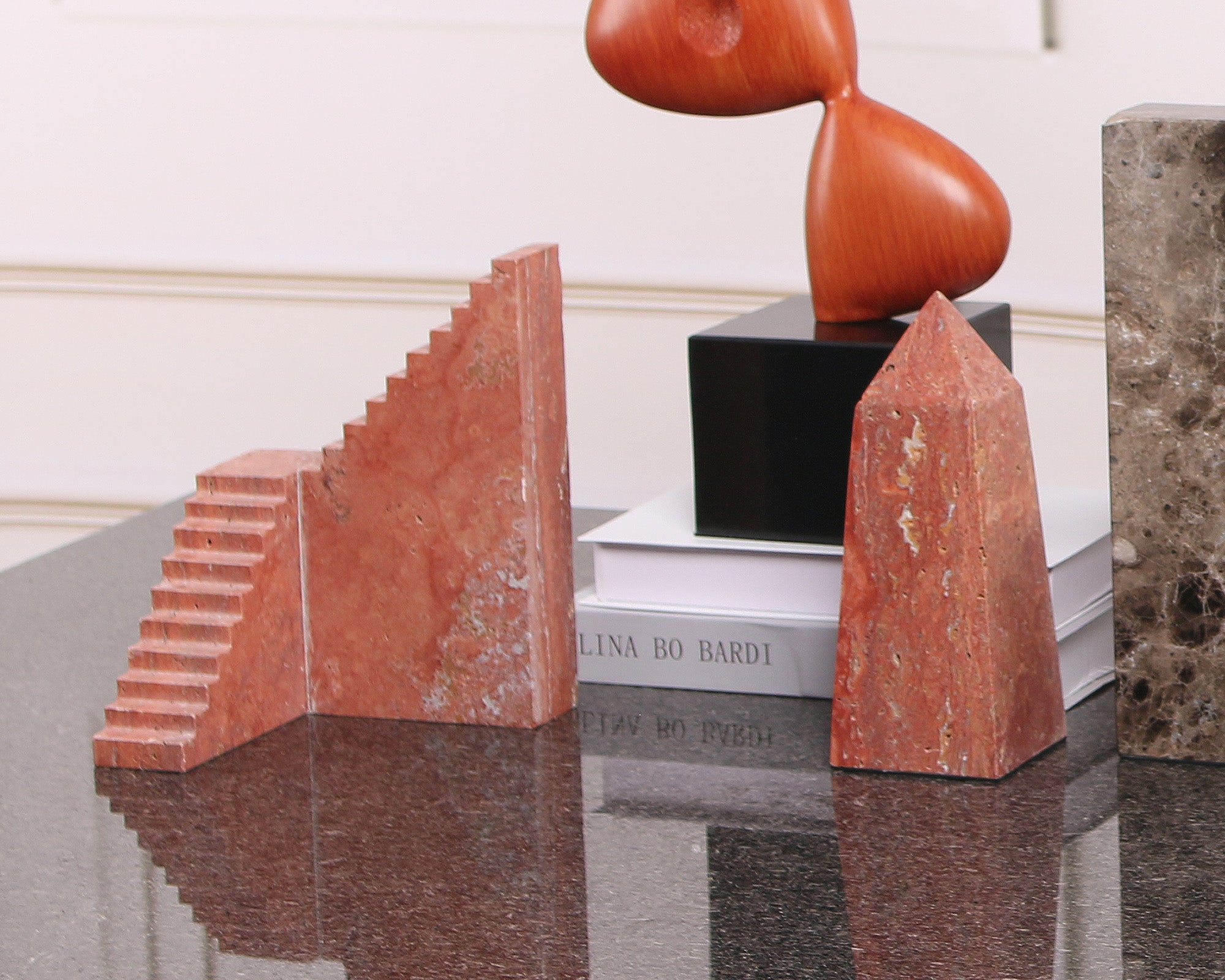 Liliana Sculpture  -  Red Ochre