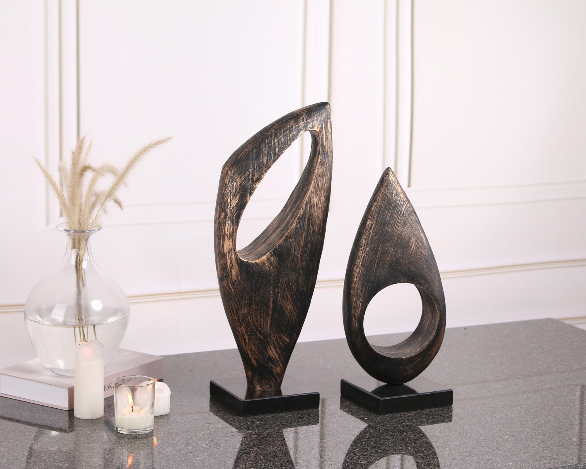 Leonardo Sculpture  -  Antique Bronze