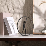 Riley Sculpture  - Black Zin Alloy