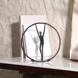 Riley Sculpture  - Black Zin Alloy