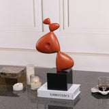 Ellia Sculpture  -  Red and Black