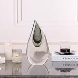 Fyre Vase  - Grey Glass