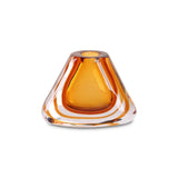 Angelico Glass Vase - Amber